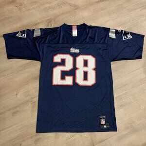 Vintage NFL Reebok New England Patriots Corey Dillon #28 Jersey Men's Medium M